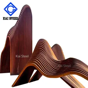 날씨 저항하는 강철 플레이트 1.5mm corten A 장 A588 corten 강철판 정원 스크린 예술 Corten 강철 M2