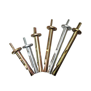 Anclaje de techo de hormigón estándar galvanizado de acero al carbono Anclaje de seguridad para clavos Anclaje de cuña de metal - Product Image 1