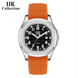 Montre pour homme <span class=keywords><strong>IIK</strong></span> GB991, nouvelle mode, carrée, en silicone, tendance, aiguilles lumineuses, étanche, montre à quartz - Product Image 1