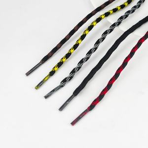 Lacets de chaussures ronds en forme de vague antidérapants et résistants pour bottes de randonnée, chaussures de randonnée en plein air, lacets de baskets durables personnalisés - Product Image 6