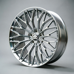 Nouvelles jantes en alliage forgé de 18 à 22 pouces pour Alphard/Vellfire/<span class=keywords><strong>LM</strong></span> MPV - Design maillé personnalisé pour le marché secondaire, pneus argentés - Product Image 2
