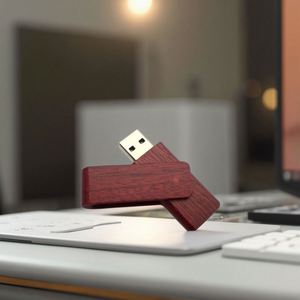 Memoria USB Promocional 2.0 3.0 de Madera de Palisandro, 8Gb 16Gb 32Gb, Pendrive de Madera al por Mayor - Product Image 4