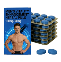 Comprimés de vitalité pour hommes, améliorent l'énergie, l'endurance, soutiennent le bien-être masculin, mélange naturel de ginseng et de maca, fournisseur OEM ODM