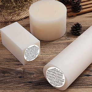 Pegatina de etiqueta de advertencia de vela círculo de 3 pulgadas (250/rollo), perfecta para dedicatoria, cera de abeja, cera de soja o pilar/productos de seguridad - Product Image 4