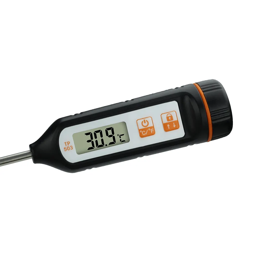 Nieuwe Technologie Digitale Bbq Vleesthermometer Koken Voedsel Keuken Roestvrij Staal Slimme Digitale Vleesthermometer