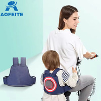 Nouvelle Conception Harnais de Sécurité Réfléchissant pour Enfants (1-12 ans) pour Moto et Vélo, Écologique, Respirant, Certifié CE