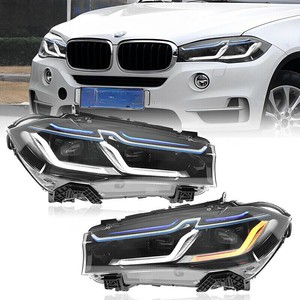 1 Paio di Fari LED Aggiornati per <span class=keywords><strong>BMW</strong></span> X5 F15 X6 F16 2014-2018, Configurazione Avanzata - Product Image 2