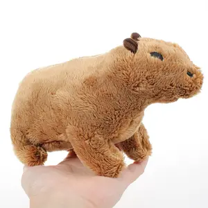 Peluche de Capybara en peluche, jouet Animal en peluche, Simulation de rongeur Capybara