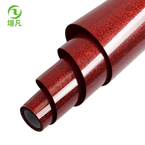 YUANFAN Film Thermocollant à Paillettes de Haute Qualité, Rouleau de Vinyle Transfert à Chaud pour Silhouette Cameo, 27 Couleurs, 50cm*25m, Durable - Product Image 4