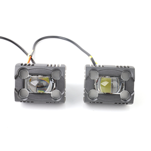 Luz LED de motocicleta de dos colores 30W Mini lente de proyector Led coche camión todoterreno luces de trabajo foco 4X4 - Product Image 2