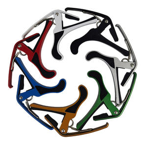 HUASHENG Capos de guitare électrique classique colorée en alliage de métal et d'aluminium à prix abordable - Product Image 1