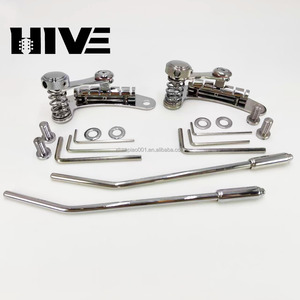 HIVE LP SG <span class=keywords><strong>Pont</strong></span> <span class=keywords><strong>de</strong></span> Tremolo en Acier Inoxydable pour Guitare Électrique, Support <span class=keywords><strong>de</strong></span> Cordes Double, <span class=keywords><strong>Pont</strong></span> <span class=keywords><strong>de</strong></span> Guitare Électrique - Product Image 6