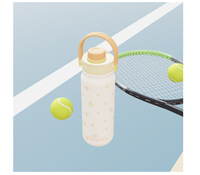 Bouilloire de sport portable design moderne grande capacité Thermos isolé sous vide en acier inoxydable 304 eau chaude de camping