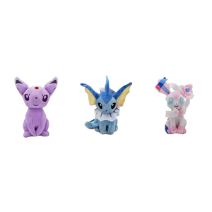 Jouets en peluche de la famille Eevee de 15 à 20 cm, postures debout et assise, série d'anime Pokémon, poupée de machine à griffes, jouets en peluche rembourrés - Product Image 1