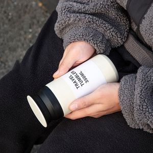 ขวดกาแฟสุญญากาศสแตนเลส Sy588 2024 ดีไซน์ใหม่ พกพาสะดวกสำหรับเดินทาง ทำธุรกิจ ใส่เครื่องดื่มร้อน - Product Image 3