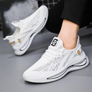 {<span class=keywords><strong>Clearance</strong></span> Sale} أحذية رياضية كاجوال للرجال أحذية ركض متعددة الاستخدامات عصرية على الطراز الكوري خفيفة الوزن مقاومة للاهتراء أحذية خريفية برباط - Product Image 3