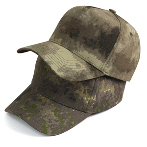 قبعة بيسبول HBA54 بنمط التمويه الشجري مع شعار مخصص، قبعات تمويه حقيقية للبالغين - Product Image 3