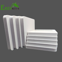 1220x2440mm Feuille de mousse sans PVC rigide blanche Feuille de plastique flexible pour la publicité Taille personnalisée