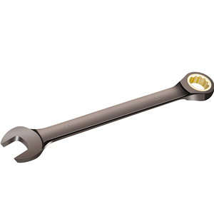 Clé à cliquet 72 dents en acier Cr-V poli miroir, nickelée double couche, antirouille, longueur allongée pour espaces restreints - Product Image 5