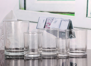 Frascos de Vidrio Transparente de Alta Calidad para Velas con Tapa de Bambú, Frascos Esmerilados Vacíos para Velas con Logotipo Personalizado - Product Image 3