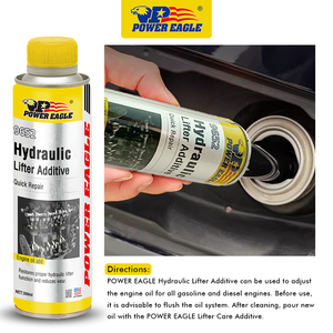 Traitement anti-usure pour huile moteur Power Eagle 9652, additif pour vérin hydraulique 300ml, bidon en fer, stoppe le bruit de cliquetis, stabilisateur de moteur - Product Image 2