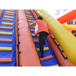 Parcours d'obstacles gonflable commercial 5K pour entreprises de location et sociétés d'événements, parcours de défi 5K pour écoles et journées sportives - Product Image 4