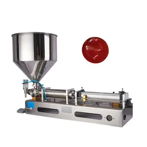 304 Roestvrijstalen Pneumatische Vulmachine Corrosieve Flesvulmachine Met Hoge Vulsnelheid Van 100Ml Tot 1000Ml