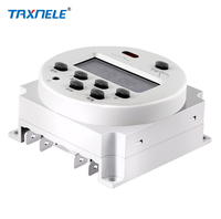 Saklar Timer CN101A AC/DC 12V 24V 110V 220V Digital LCD Power Week Mini Programmable Time Switch Relay