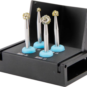 Rimuovere gli elementi dentari Degranulation Bur Kit dentale chirurgico per degranulazione endodontica osso rotondi frese a sfera Kit - Product Image 1
