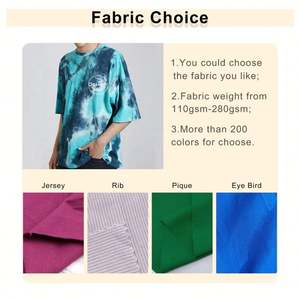 High Quality Custom Printing 100 Cotton T Shirt Soft Hip Hop Gym Crew Neck <b>Tie</b> Dye T-shirts Summer Oversized Men <b>Tie</b> Dye Tshirt - Product Image 2