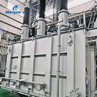 Transformateur de puissance haute tension 12500 kVA/ 35 kV/10 kV immergé dans l'huile, transformateur en aluminium ou en cuivre