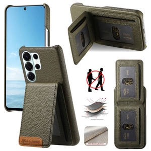 <span class=keywords><strong>เคส</strong></span>แบบกระเป๋าสตางค์สำหรับ Samsung Galaxy S25 Plus/ S26 Ultra, สำหรับ iPhone 17 Promax/ 17E ใส่บัตรเคสโทรศัพท์ - Product Image 2