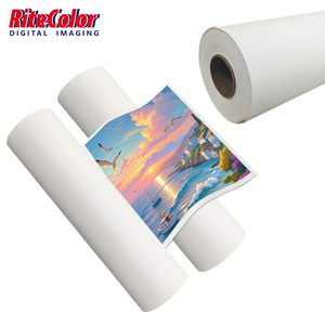 Rollo de Lienzo Artístico de Polialgodón Premium para Impresión Artística con Tinta de Pigmento - Product Image 1