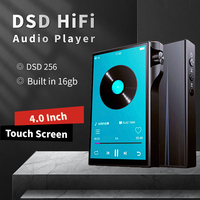 Reproductor de Audio Mp3 de Alta Fidelidad Q8 de 4.0 Pulgadas, Reproductor de Música HIFI con Soporte para APE, FLAC, WAV, WMA, DSD