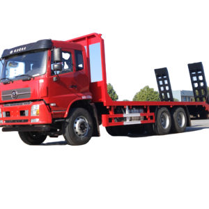 Nuovi Camion a Pianale Dongfeng Shacman Isuzu Sinotruk HOWO 4*2 6*4 8*4 Diesel con Trasmissione Manuale di Alta Qualità per il Trasporto di Escavatori - Product Image 1