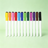 Marqueurs effaçables à sec magnétiques XY, effaceur non toxique, pointe fine, encre effaçable, multicolores, 13,8 cm, stylos pour tableau blanc