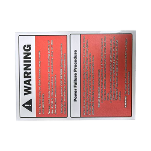 Cao bền 3m ngoài trời không thấm nước nhãn chịu nhiệt dính sticker cho máy bảng điều khiển chuyển đổi tên nơi tối thiểu 500 cái - Product Image 3