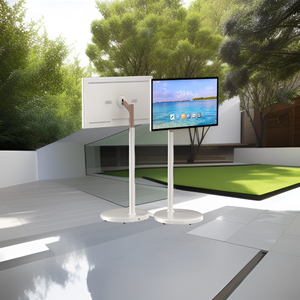 จอภาพแบบพกพาขนาด 27 นิ้ว โมดูล LED หน้าจอสัมผัส สมาร์ททีวี จอแสดงผลดิจิทัล ระบบแอนดรอยด์ 13 ความละเอียด 4K ตัวเครื่องโลหะทั้งหมด สำหรับห้างสรรพสินค้า - Product Image 3