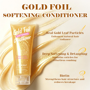 <span class=keywords><strong>Acondicionador</strong></span> Dorado OEM ODM que Restaura y Fortalece el Cabello con Biotina y Pantenol: Suaviza, Desenreda y Repara el Cabello Seco y Dañado - Product Image 1