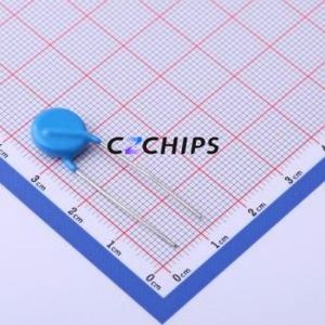 วาริสเตอร์ RM10D561KD1IE100ผ่านชิ้นส่วนรู (THT),P = 7.5mm ตัวต้านทาน560V 915V 460V 350V - Product Image 2