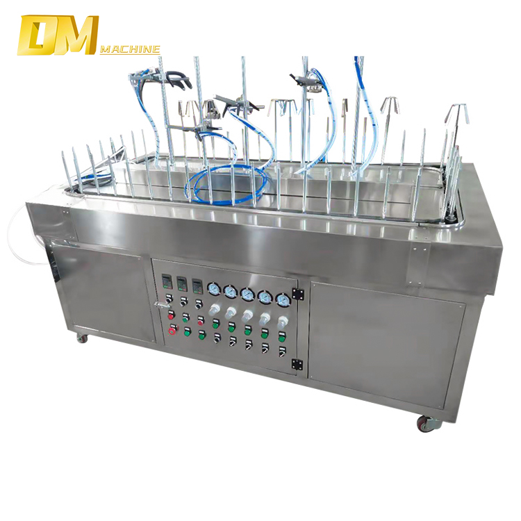 Высокопроизводительная автоматическая мини-машина для нанесения порошкового покрытия, пистолет для распыления краски для пластиковых стеклянных бутылок