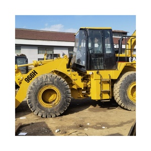 Chargeuse sur pneus Caterpillar 966H d'origine, 4,2 mètres cubes, prête à être expédiée, avec moteur, pour les exploitations agricoles - Prix réduit, vente flash - Product Image 1