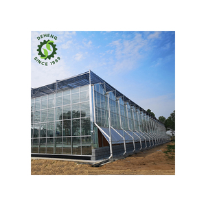 Atacado Qualidade Fina Curvo Painéis De Vidro De Estufa De Vidro Agrícola De Alta Qualidade Estufa - Product Image 1