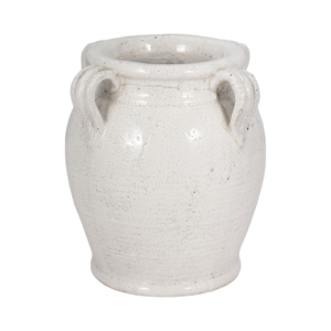 Vaso decorativo in terracotta con manici per soggiorno, decorazioni per la casa, camera da letto, ingresso, tavolo, ufficio - Product Image 1