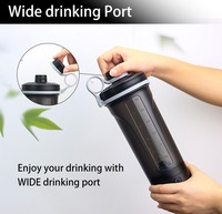 Bouteilles mélangeuses automatiques détachables, électroniques, rechargeables par USB, pour la salle de sport, mélangeurs électriques pour entraînement