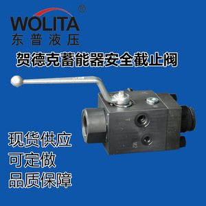 Ensemble de soupape de sécurité Wolita type Nxq à raccord fileté pour bloc de soupape bidirectionnelle à azote - Product Image 2
