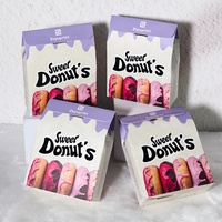 Boîtes d'emballage en carton personnalisées ISO9001 pour gâteaux, biscuits, toasts, pain, pâtisserie, emballages en papier cartonnés