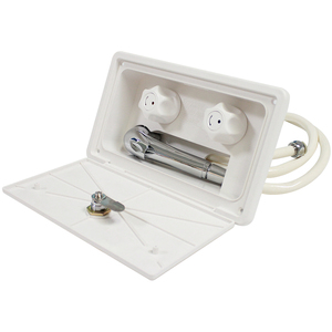 Profilé en aluminium OEM blanc/noir résistant aux UV avec serrure Accessoires pour caravanes de bateaux <span class=keywords><strong>Douche</strong></span> d'extérieur RV - Product Image 5