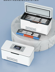 Estuche Refrigerador de Insulina Portátil Recargable, Mini Refrigerador Médico de Temperatura Constante <span class=keywords><strong>con</strong></span> Alimentación USB para Auto y Hogar - Product Image 5