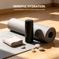Mini Thermos Intelligent en Acier Inoxydable 316, Bouteille Isotherme Portable avec Affichage de Température, Vente en Gros, Logo Personnalisé